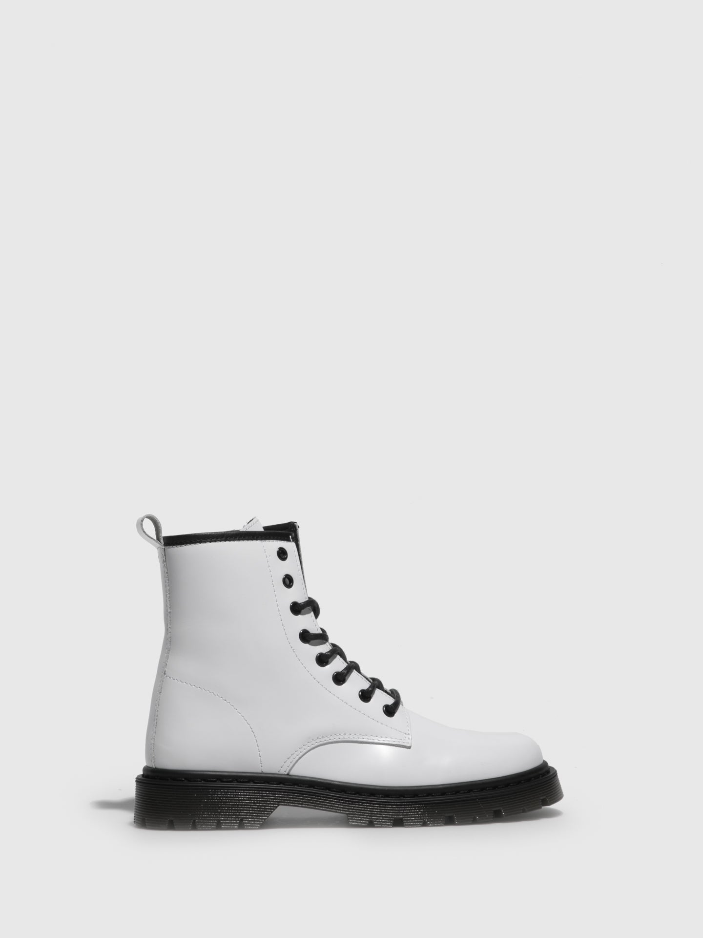 Foreva Botas com Atacadores em Branco
