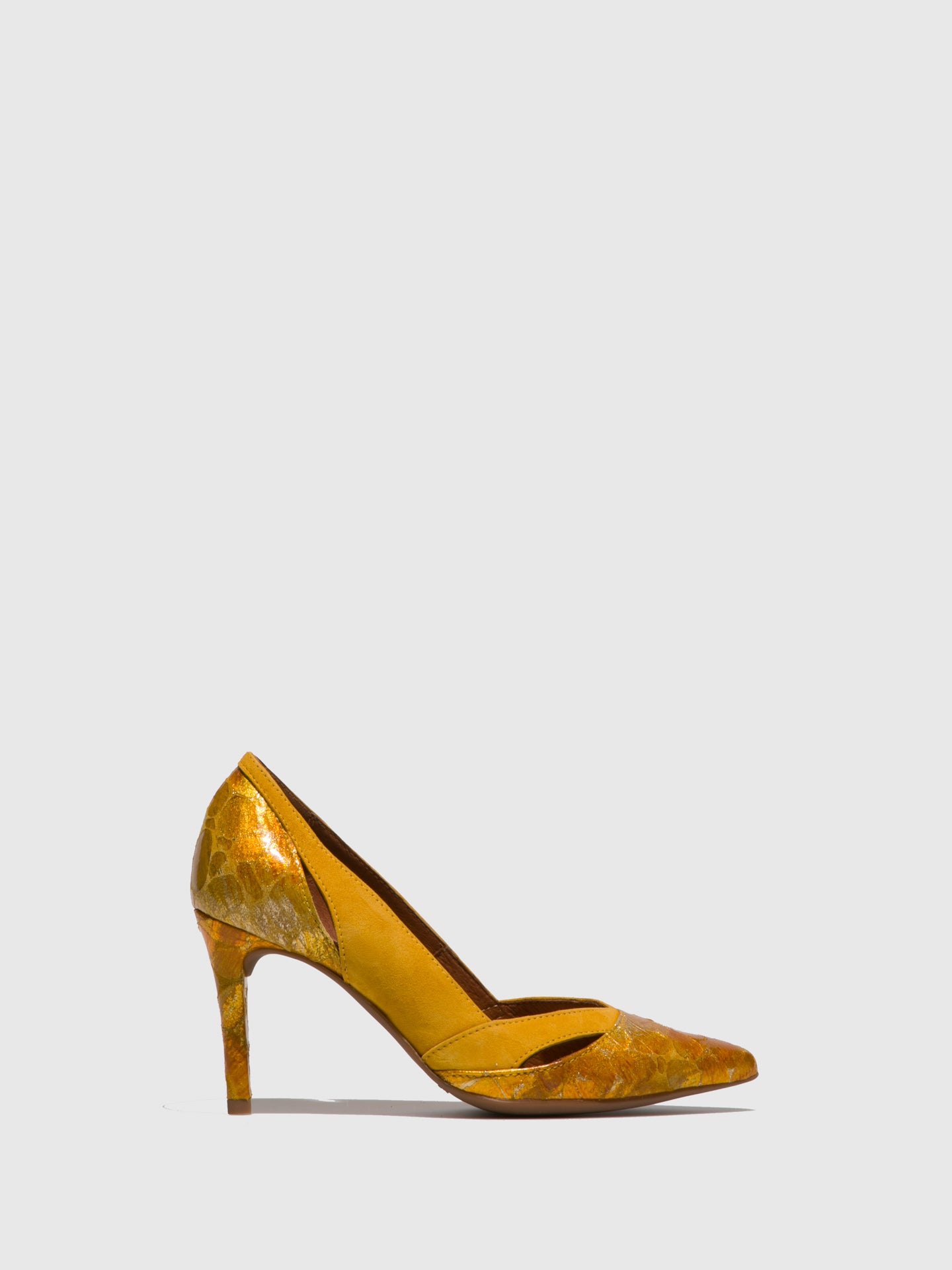 Foreva Sapatos Stilettos em Amarelo