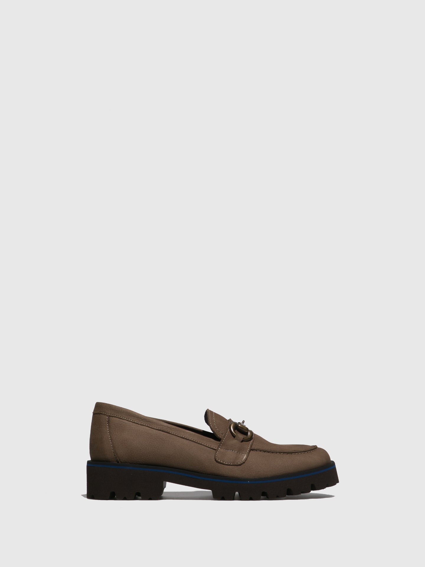 Fungi Sapatos com Apliques em Taupe
