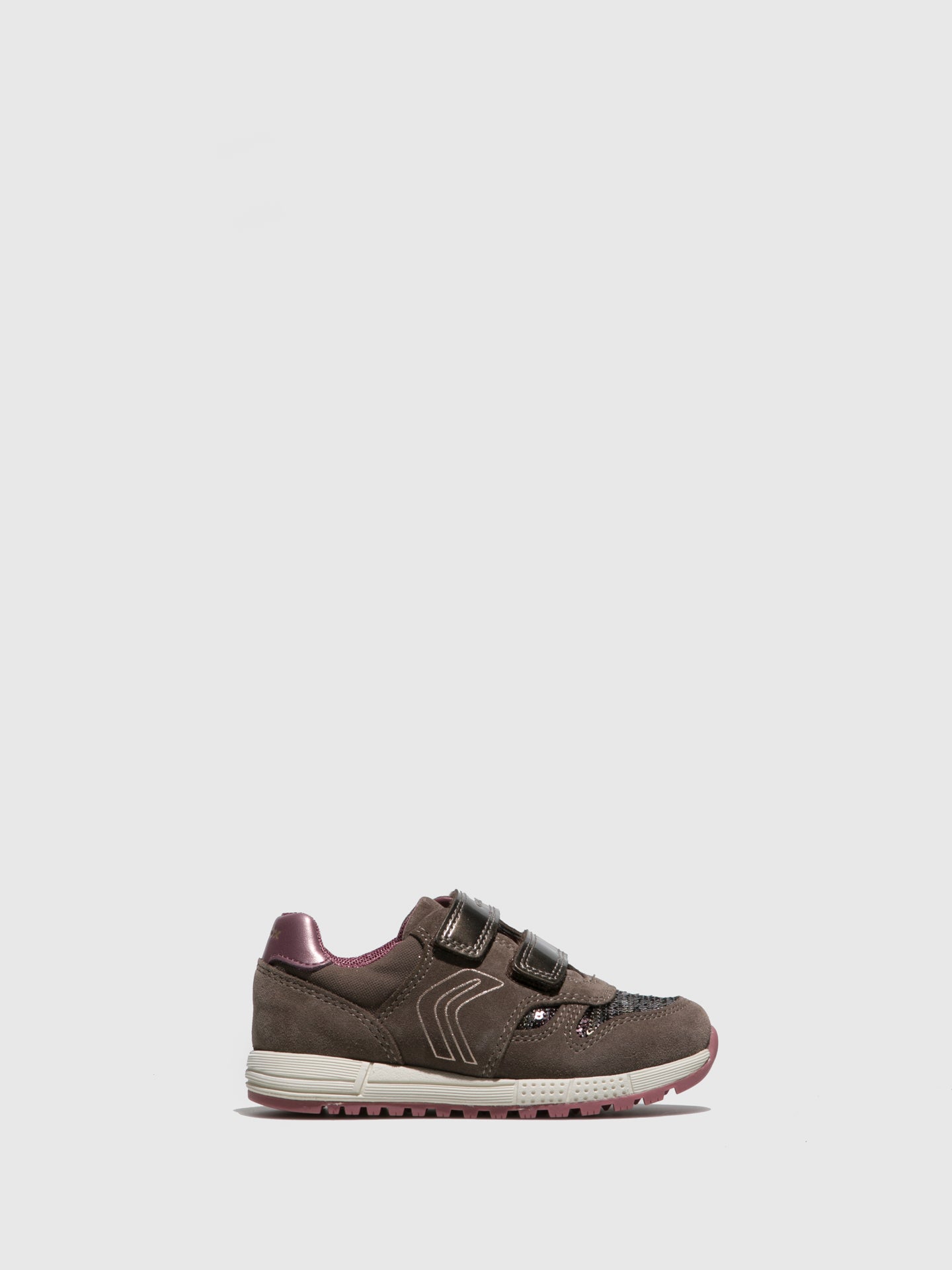 Geox Ténis com Velcro em Cinzento