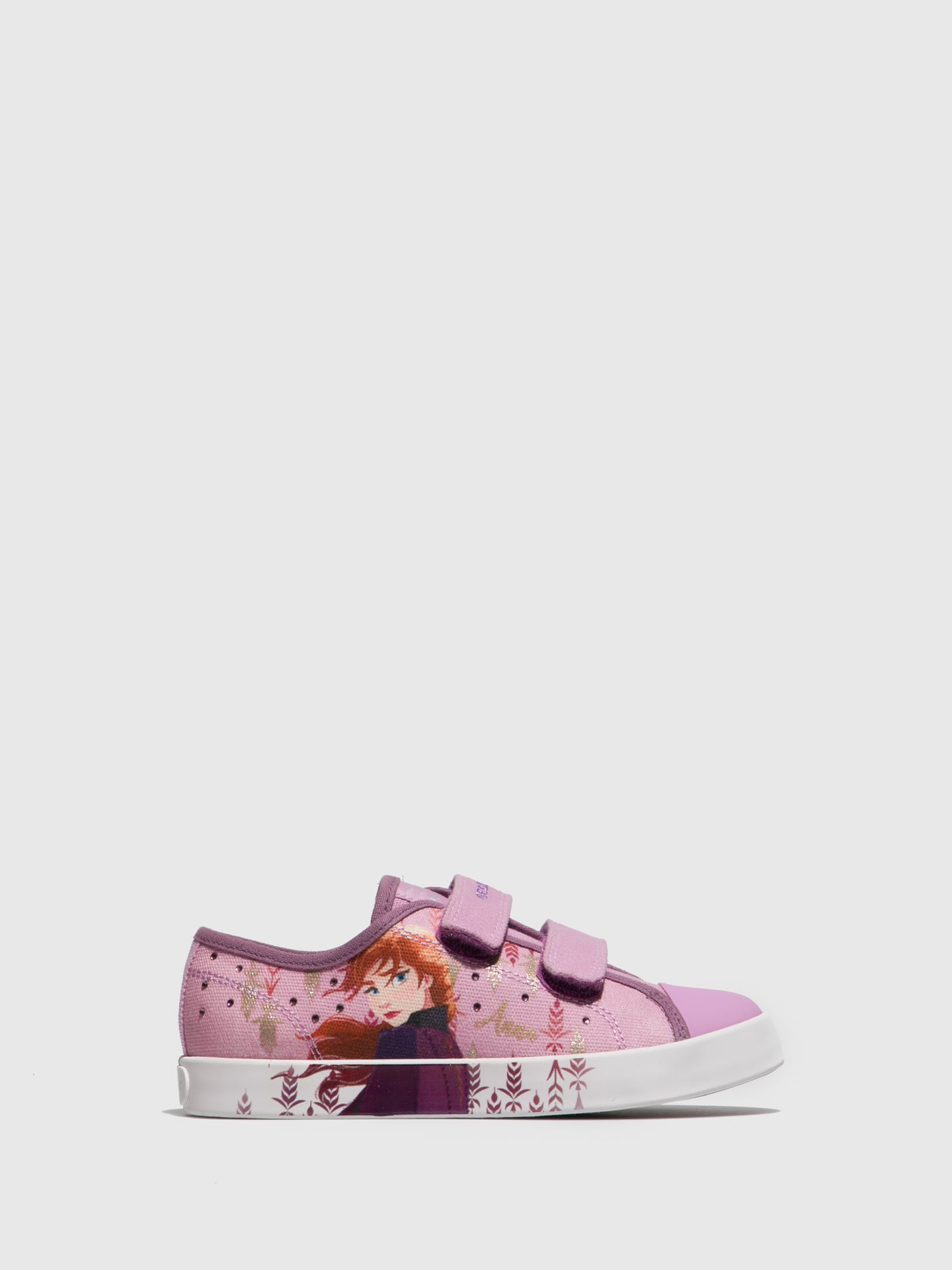 Geox Ténis com Velcro em Rosa Escuro