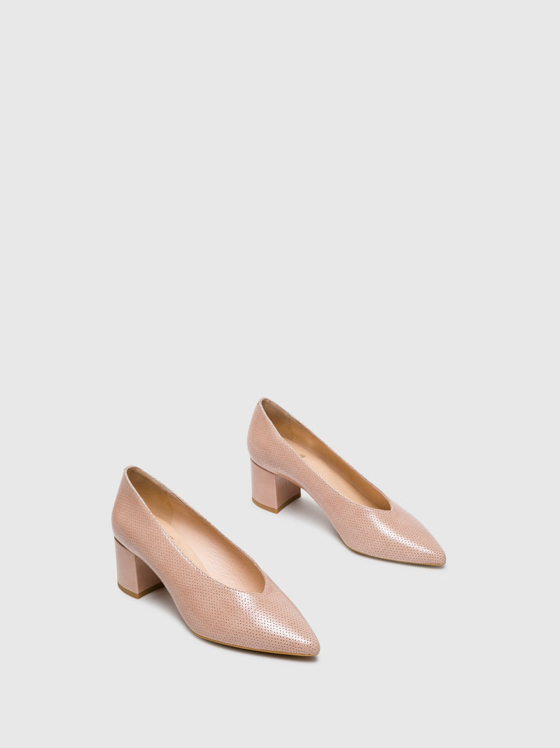 Sofia Costa Sapatos Pontiagudos em Rosa