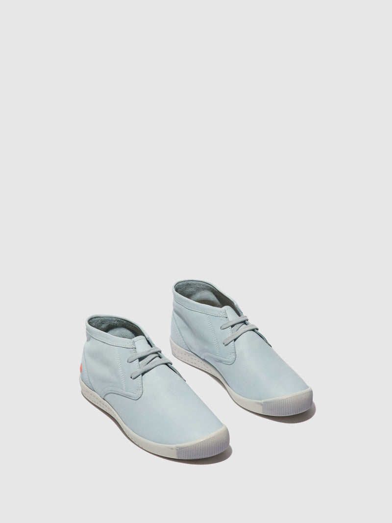 Softinos Botins com Atacadores INDIRA LIGHT BLUE
