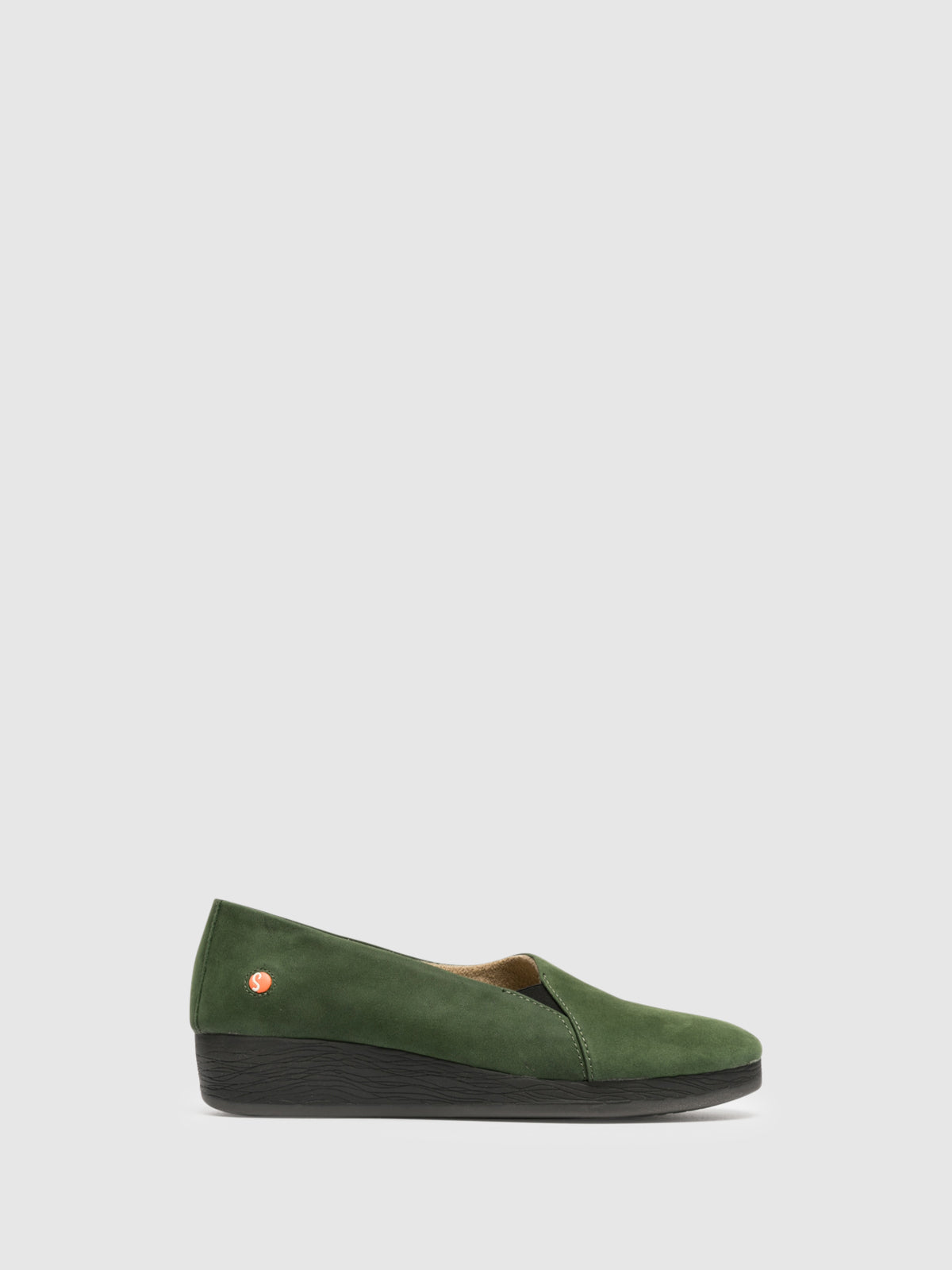 Softinos DarkGreen Wedge Shoes