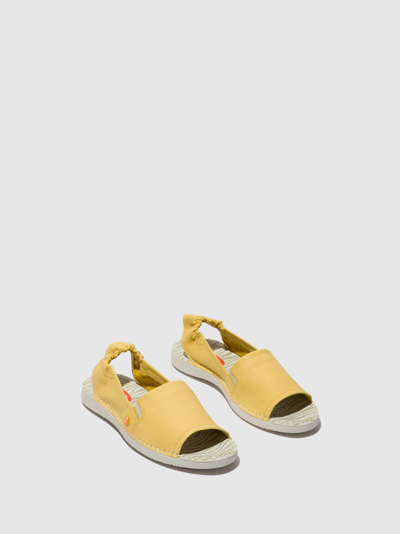 Softinos Sling-Back Sandals TEE430SOF LIGHT YELLOW