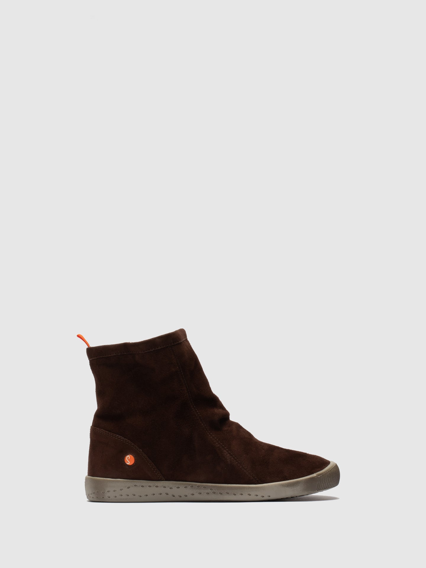 Softinos Brown Sock Ankle Boots