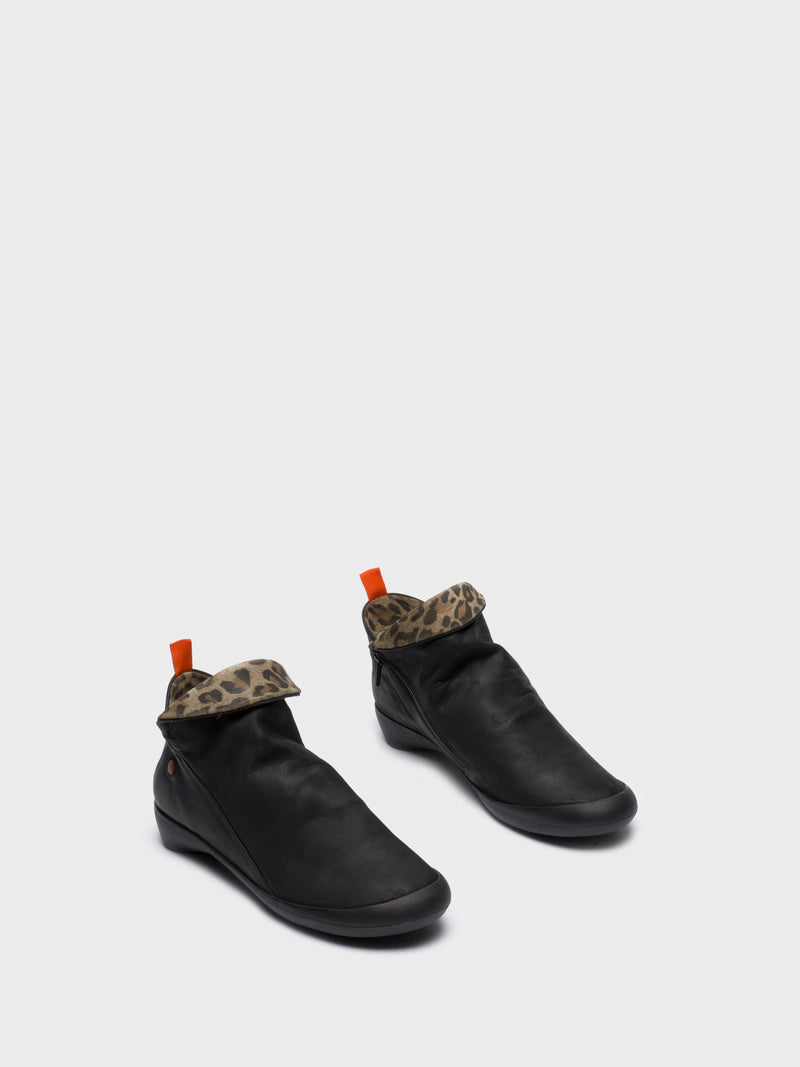 Softinos Botins com Fecho em Multicolor