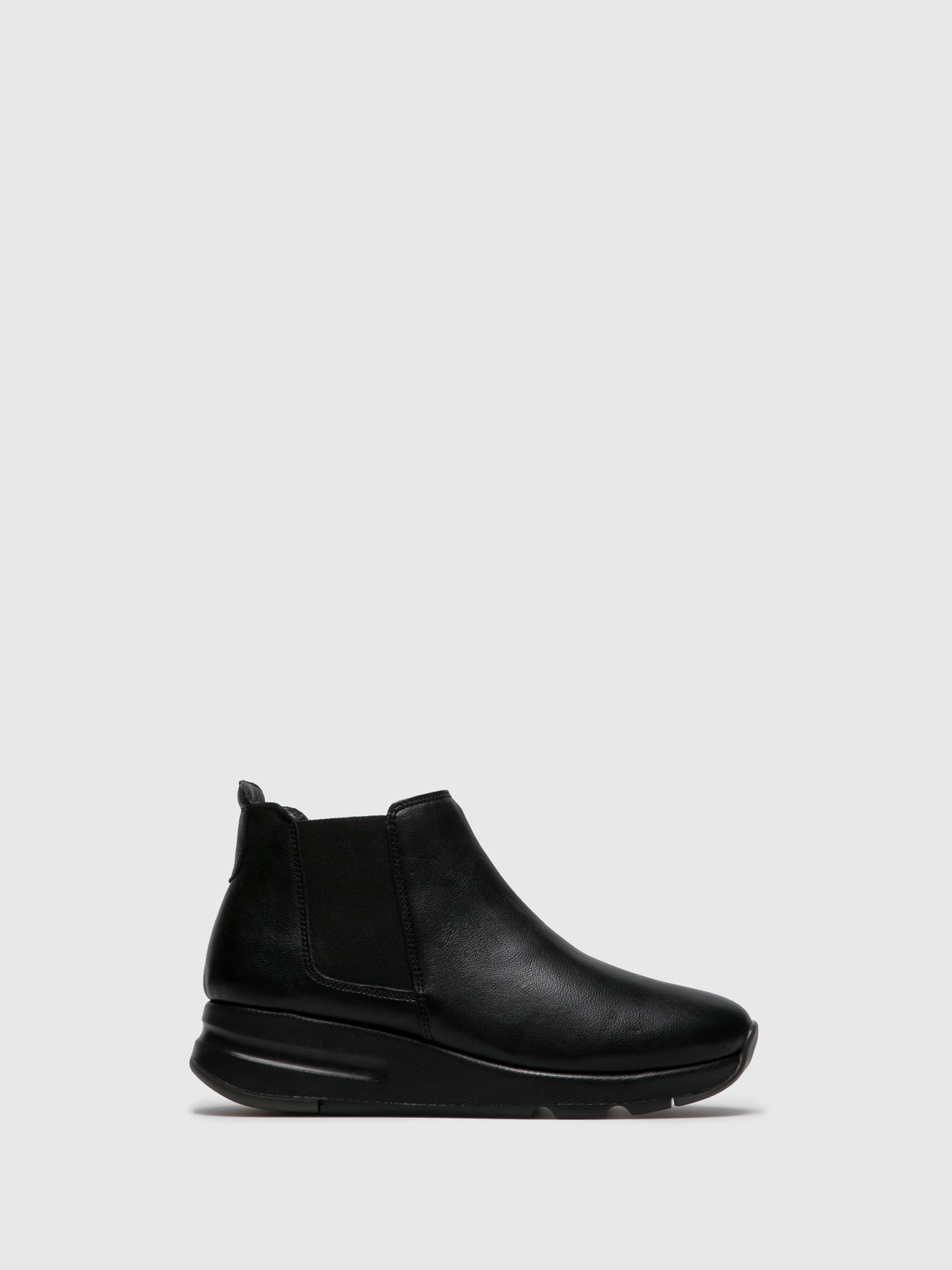Saydo Botins com Elástico em Preto