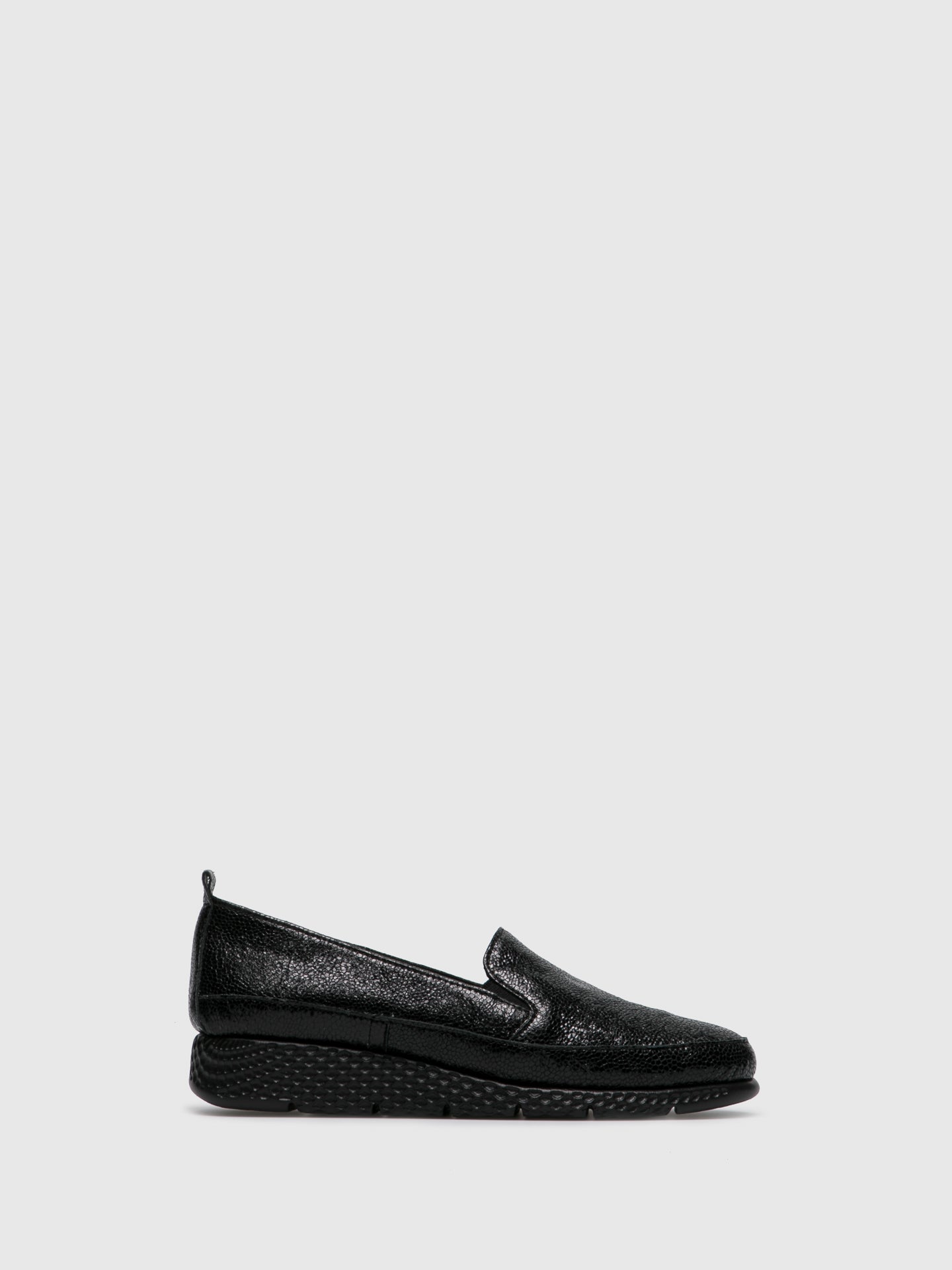 Saydo Sapatos Mocassins em Preto