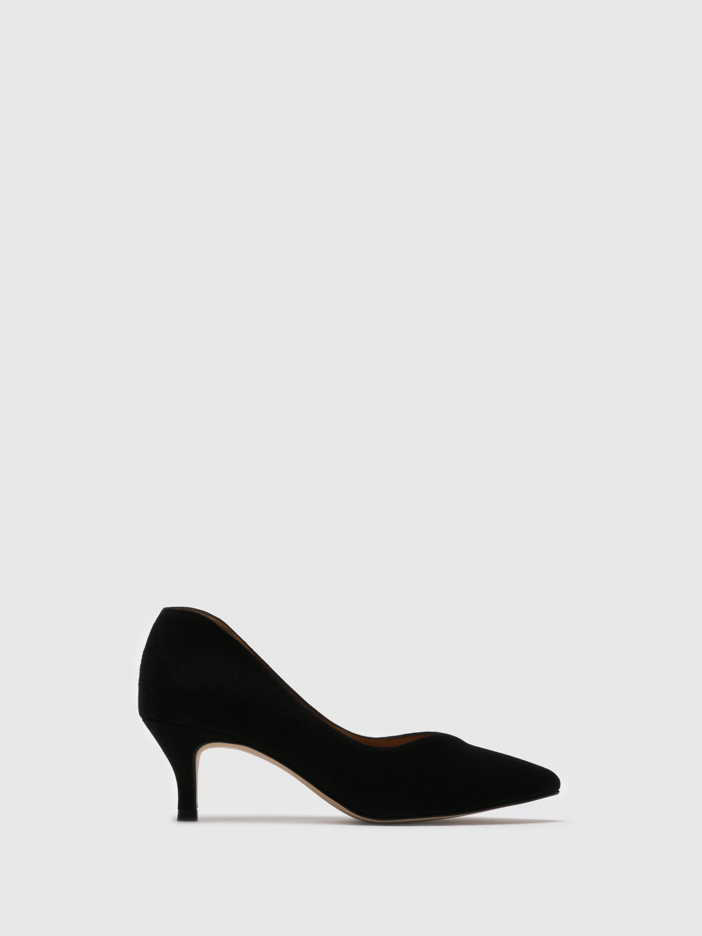 Sofia Costa Sapatos de Salto Kitten em Preto