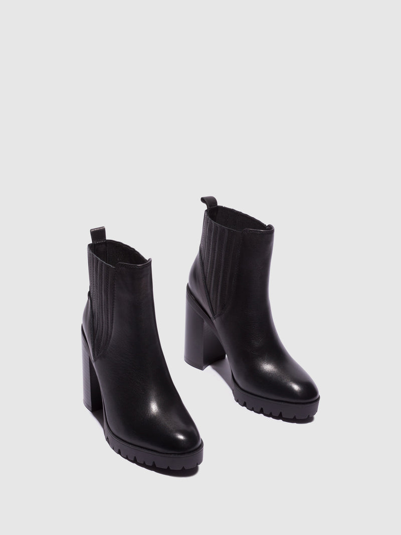 Top3 Botins com Elástico em Preto