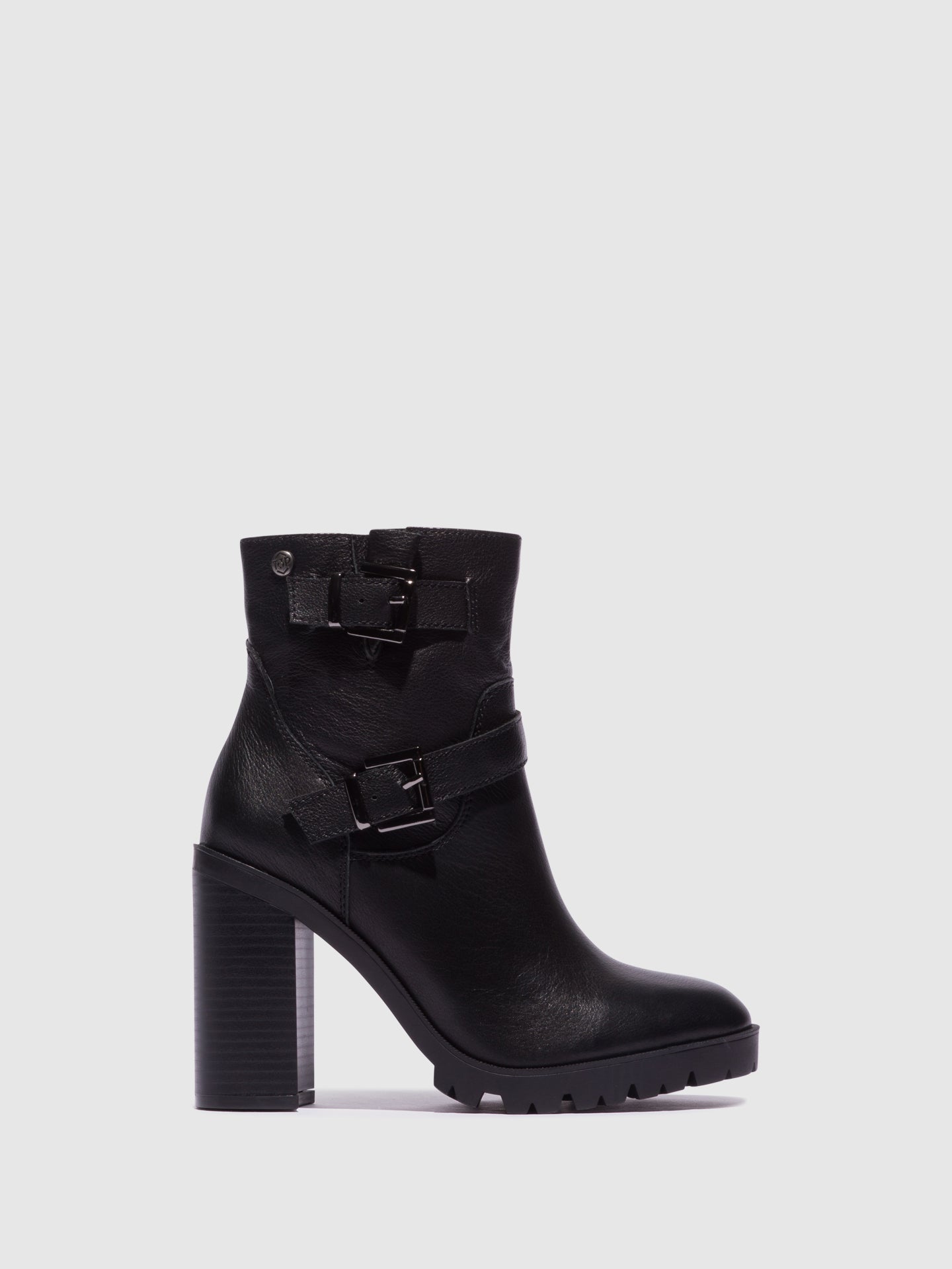 Top3 Botins com Fivela em Preto