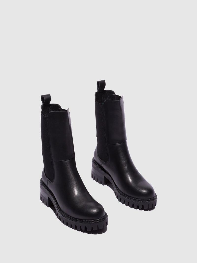 Top3 Botas de elástico em Preto